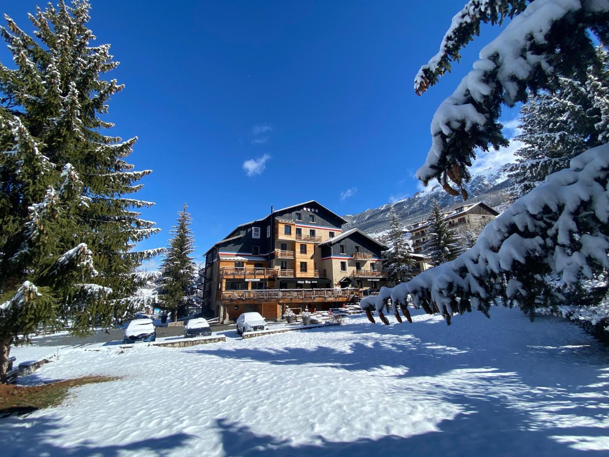 Hotel 16 | 150 Montagne & Spa Nuxe Vars  Exteriör bild