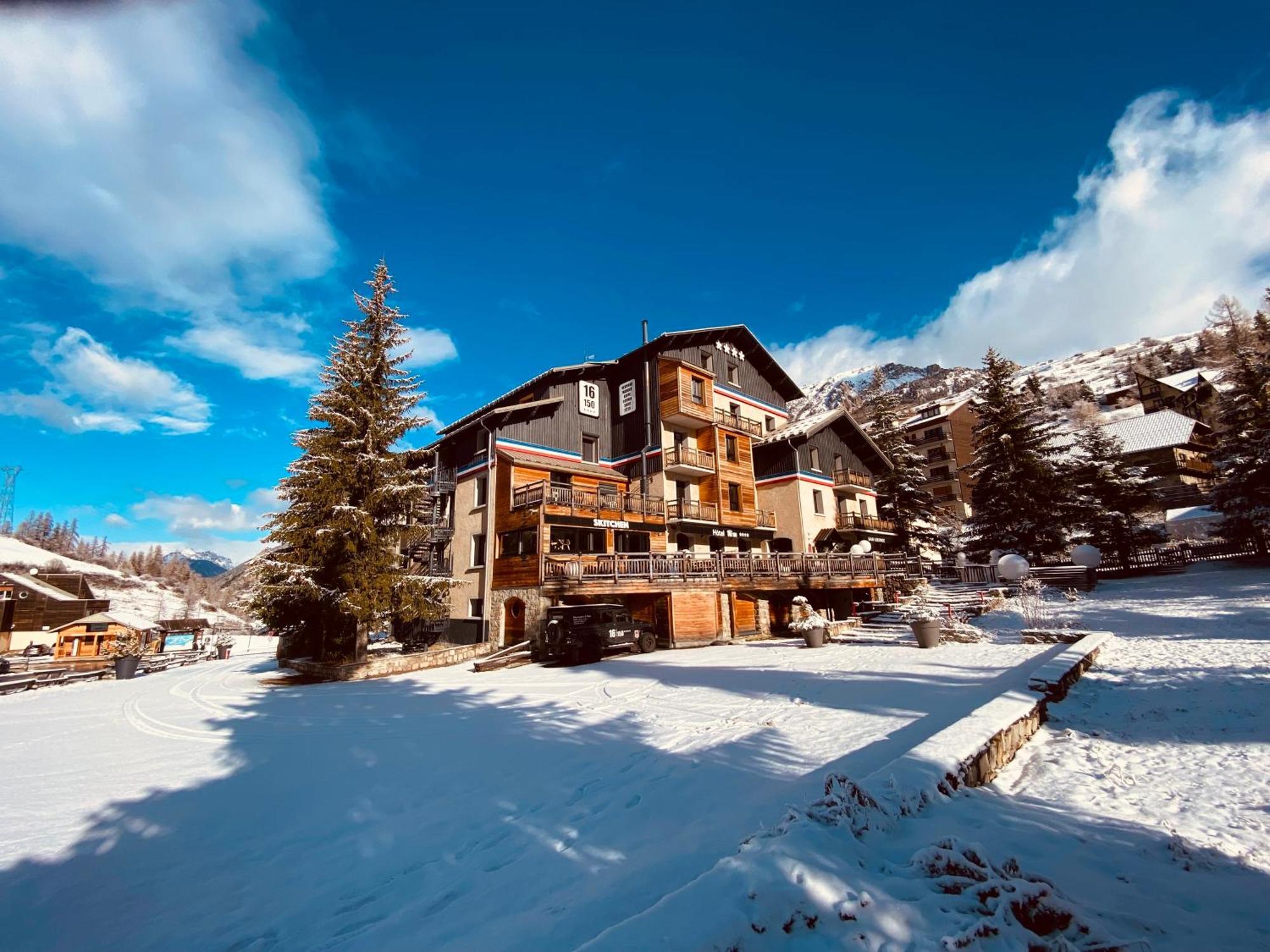 Hotel 16 | 150 Montagne & Spa Nuxe Vars  Exteriör bild